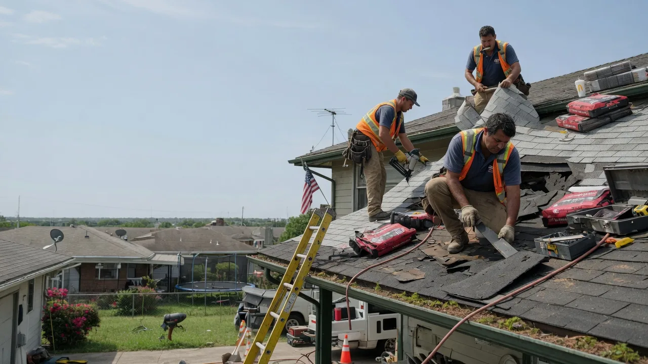 Roof Repair in New Summerfield, TX near me